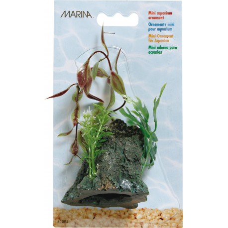 DECORACAO "DECO WOOD" MINI C/ PLANTA