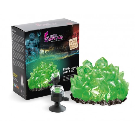 DECOR. ESMERALDA VERDE+LED VERDE