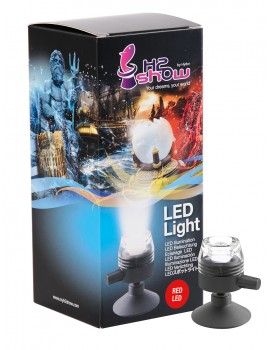LED SHOW HYDOR | SPOT LUZ LED VERMELHO - 2W