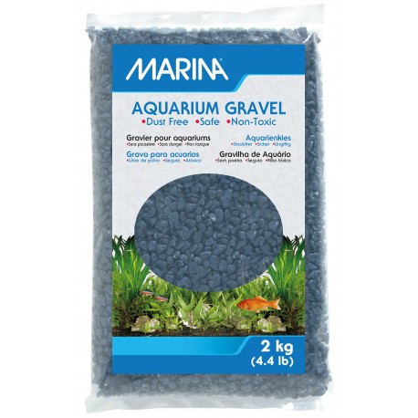 AREIA DECORATIVA, AZUL MAR., 2 KG.
