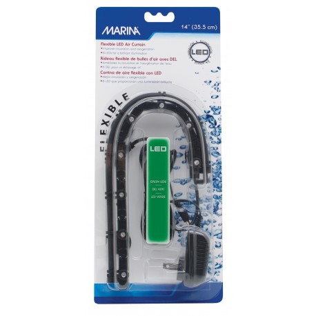 CORTINA AR FLEX.35.5CM, 8XLED, VERDE