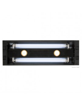 REFLECTOR SIST-ILUMIN. 60x9x20cm P/2 LAMP+2 HALOG.