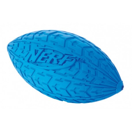 NERF TIRE SQUEAK FOOTBALL, M VERM./AZUL