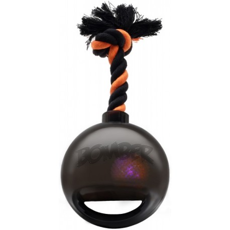 ZEUS BOMBER BOMB TUG BALL 12.7CM, PRETA