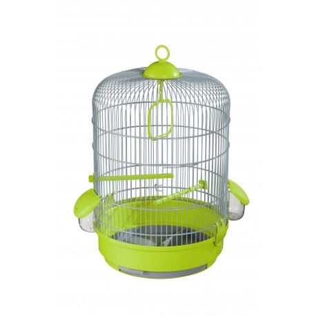 GAIOLA REDONDA VERDE 32.5X48CM