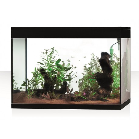AQUÁRIO KIT PURE LED HC, 130L, PRETO