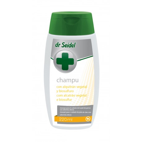 SHAMPOO C/ALCATRÃO VEGETAL E BIOSULFUR 220ML