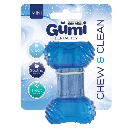 BRINQ. OSSO ZEUS GUMI DENTAL CHEW MINI