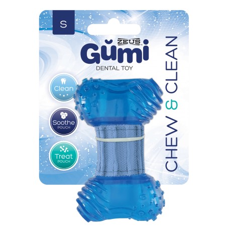 BRINQ. OSSO ZEUS GUMI DENTAL CHEW, SM