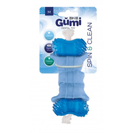 BRINQ. OSSO ZEUS GUMI DENTAL 360 CLEAN, M