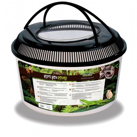 TERRARIO REPTILE BOX REDONDO, 30X19CM(A)