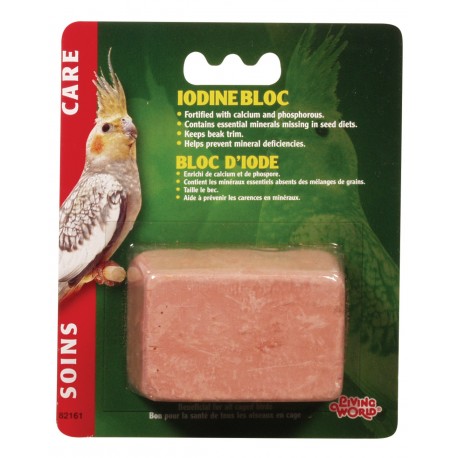 IODINE BLOC | BLOCO MINERAL DE IODO LIVING WORLD - GRANDE