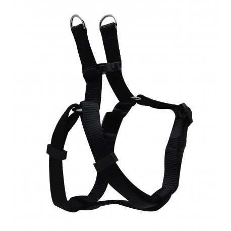 PEITORAL AJUST. PRETO, S, 35/51CM X 15,9MM