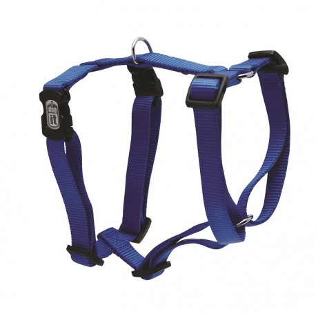 PEITORAL DUPLO AJUST AZUL, M,40/59CMX52/70CMX19MM