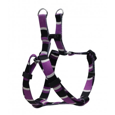 PEITORAL AJUST.COBRA ROXO, XXS, 20/28CM X 10MM