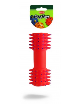 HALTERE DE PONTAS FINAS | BRINQUEDO EM BORRACHA - 15CM