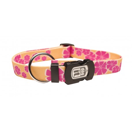 COLEIRA AJUST.ALOHA AMAR, M,30/45CM X 15,9MM