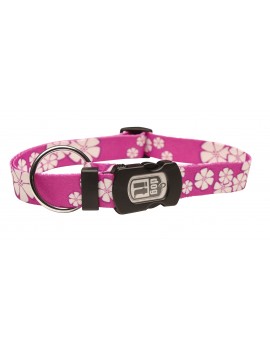 COLEIRA AJUST.ALOHA ROXO, L,40/55CM X 19,1MM