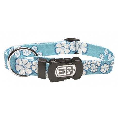 COLEIRA AJUST.ALOHA AZUL, XL,45/65CM X 25MM