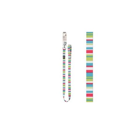 TRELA  DESIGN  "CANDY STRIPE" "XL" AZUL 25,4mm x 1,2m