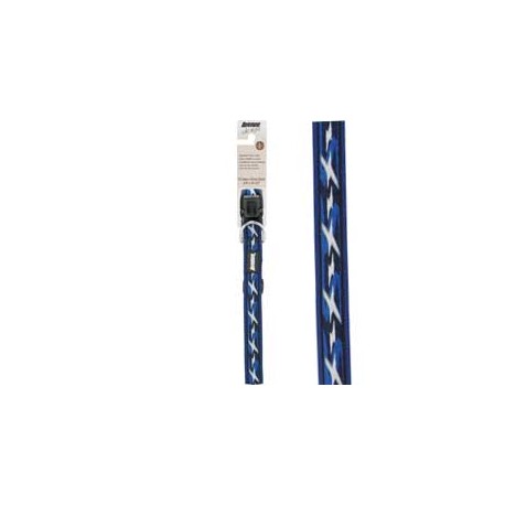 COLEIRA AV. DESIGN AZUL 40-56cm x 19,1mm