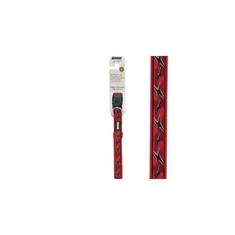 COLEIRA AV. DESIGN VERM. 41-56cm x 19,1mm