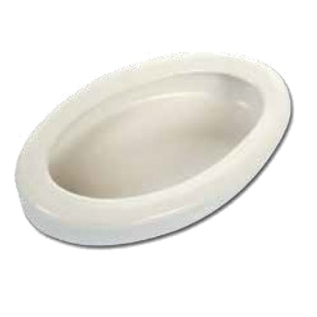 COMEDOURO P/ TENEBRIO CERAMICA BRANCA