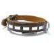 COLEIRA COURO ESTRELA CAST. 25/55