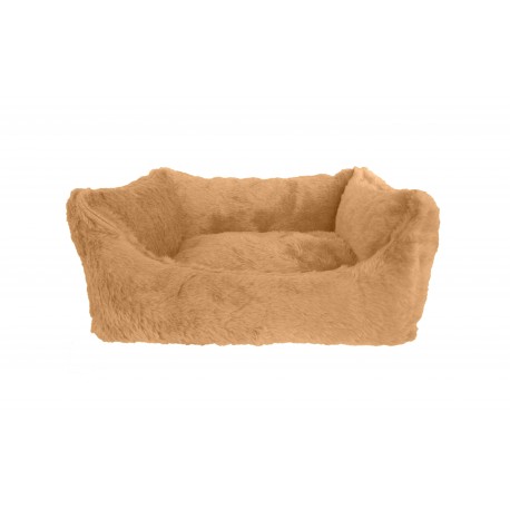 CAMA RETANGULAR PELO LUXO Nº2 | 53x46CM | BEGE