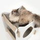 NINHO GATO V-CABANA | BRANCO | 50x50x53CM