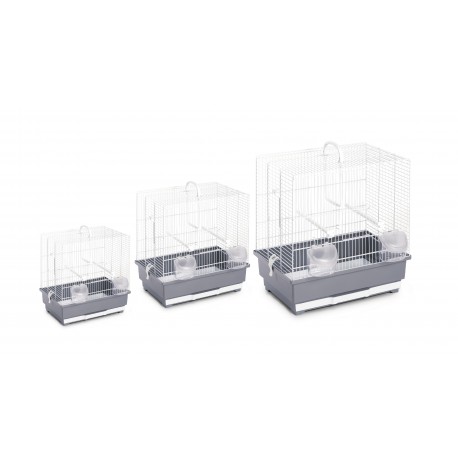 GAIOLA RETANGULAR BRANCA CONJUNTO TRIS ALFA 40+50+60