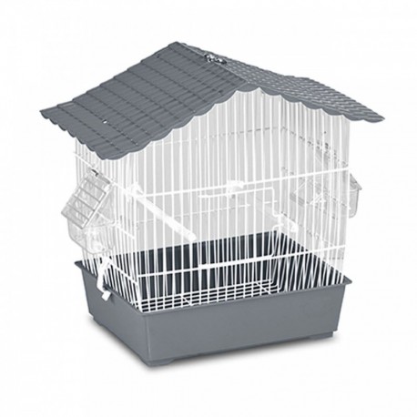 GAIOLA FOP RETANGULAR BRANCA SARA | 35,5 x 21 x 32,5 CM