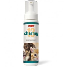 CHARMY 13 | CHAMPÔ ESPUMA - LIMPEZA A SECO P/CÃES E GATOS | 200ML