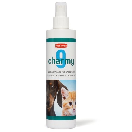 CHARMY 9 | LOÇÃO DE LIMPEZA SEM ÁGUA P/CÃES E GATOS | 250ml