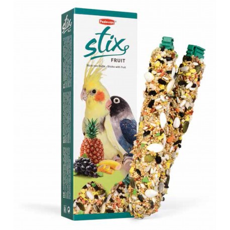 STIX FRUIT PARROCCHETTI | ALIMENTO COMPLEMENTAR P/CATURRAS - 100GR