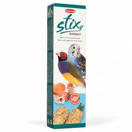 STIX ENERGY COCORITE ED ESOTICI | ALIMENTO COMPLEMENTAR P/PERIQUITOS E AVES EXÓTICAS - 80G
