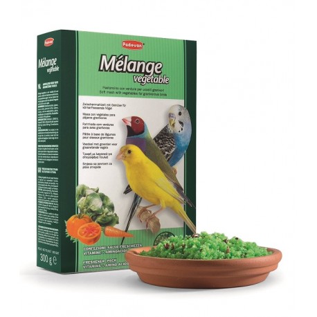 MÉLANGE VEGETABLE | ALIMENTO COMPLEMENTAR P/AVES GRANÍVORAS - 300G