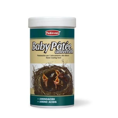 BABY PÂTÉE UNIVERSELLE | RAÇÃO COMPLETA P/CRIAS DE PÁSSAROS GRANÍVOROS - 100G