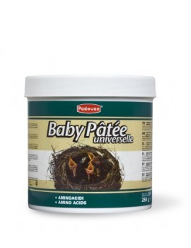 BABY PÂTÉE UNIVERSELLE | RAÇÃO COMPLETA P/CRIAS DE PÁSSAROS GRANÍVOROS - 250G