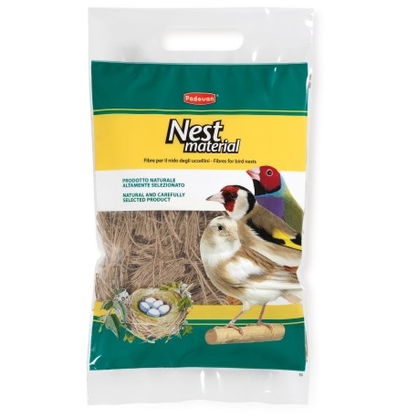 NEST MATERIAL: JUTE FIBRES | MISTURA DE FIBRAS JUTA P/NINHOS - 300G