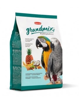 GRANDMIX PAPPAGALLI | RAÇÃO COMPLETA P/PAPAGAIOS GRANDES - 2kg