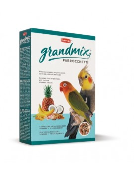 GRANDMIX PARROCCHETTI | RAÇÃO COMPLETA P/CATURRAS & AGAPORNIS - 400GR
