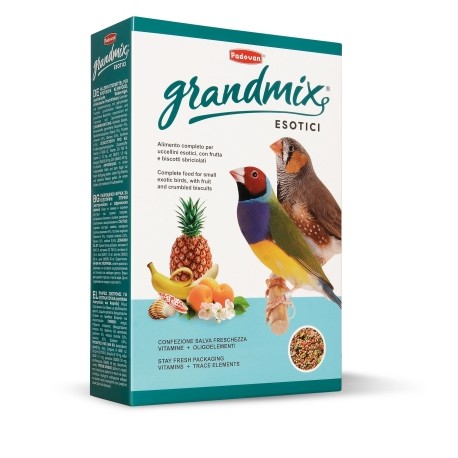 GRANDMIX ESOTICI | RAÇÃO COMPLETA P/AVES EXÓTICAS - 1KG