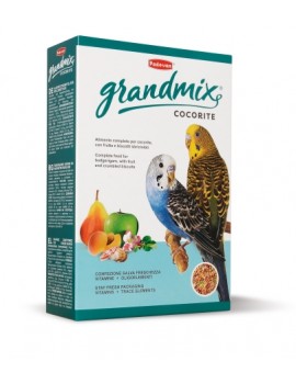 GRANDMIX COCORITE | RAÇÃO COMPLETA P/PERIQUITOS - 1KG