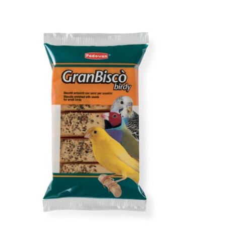 GRANBISCÒ BIRDY | ALIMENTO COMPLEMENTAR - BISCOITOS P/PÁSSAROS - 30GR 5UN