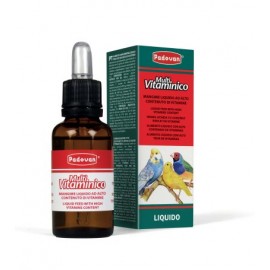 MULTIVITAMINICO | SUPLEMENTO MULTIVITAMÍNICO LÍQUIDO P/PÁSSAROS - 30ML