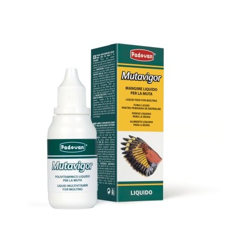 MUTAVIGOR | SUPLEMENTO LÍQUIDO P/MUDA DOS PÁSSAROS - 30ML