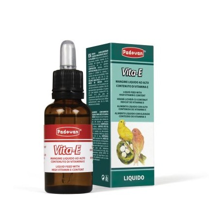 VITAMINA E LIQUIDA P/PASSAROS 30 ML.