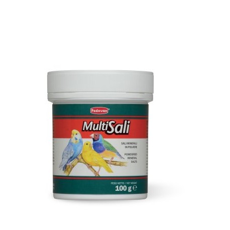 Sais Minerais em Pó P/Pássaros 100g