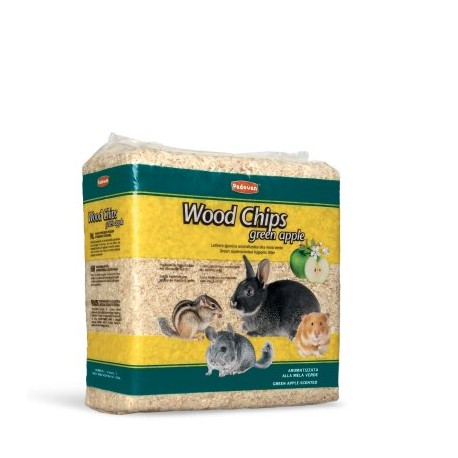 WOOD CHIPS GREEN APPLE | LITTER HIGIÉNICO C/AROMA MAÇA VERDE - 14L